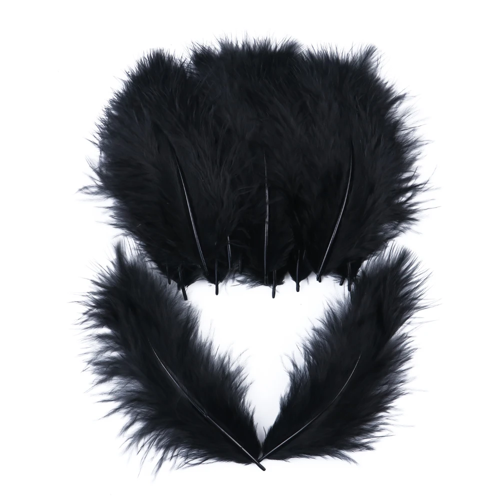 50/100pcs Natural Turkey Feathers 10-15cm Fluffy Turkey Plumes DIY Jewelry Craft Making Accesories Wedding Party Decoration