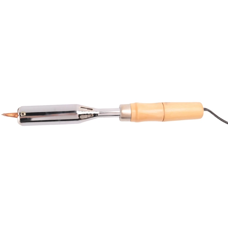 Insulated Wooden Handle Electric Iron High Power Soldering Iron Household Electrician Welding Electric Iron Iron Soldering Iron