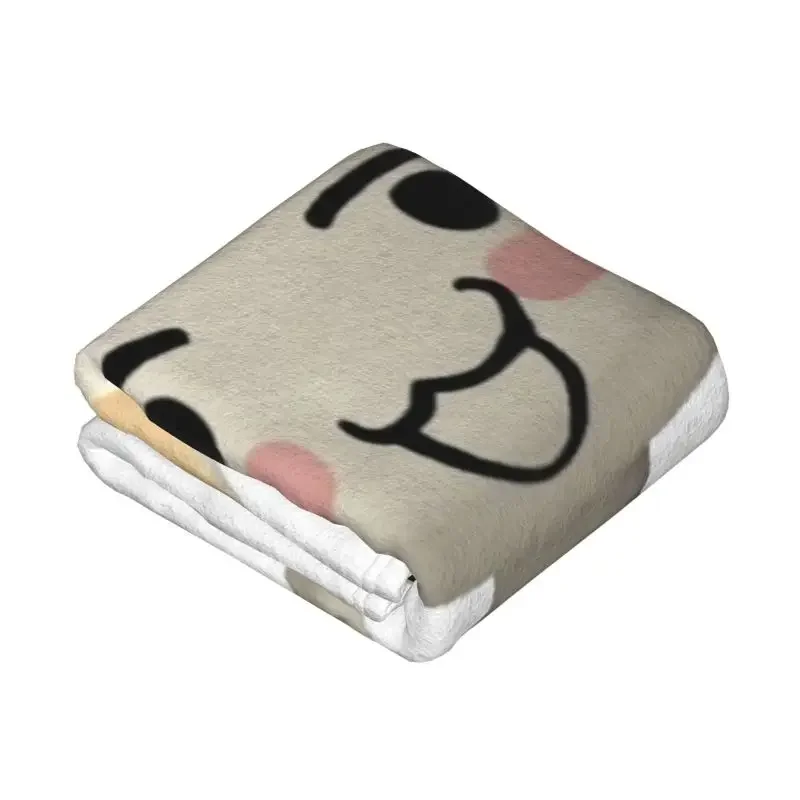 Custom Ultra-Soft Fleece Cartoon Anime Games Toro Inoue Cat Throw Blanket Warm Flannel Blankets for Bedroom Travel Sofa Quilt