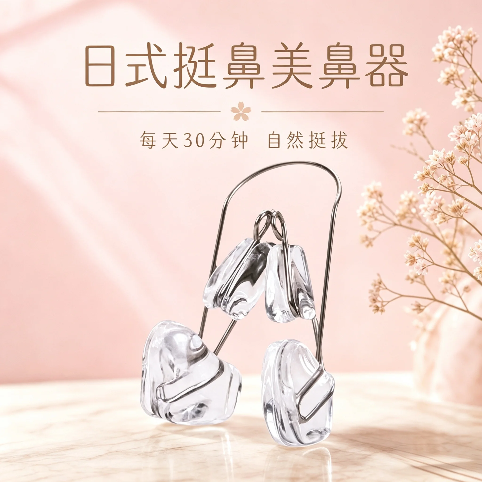 U‑Shaped Nose Beauty Clip 3D Nose Bridge Shaping Device Portable Nose Accessory for Daily Facial Use