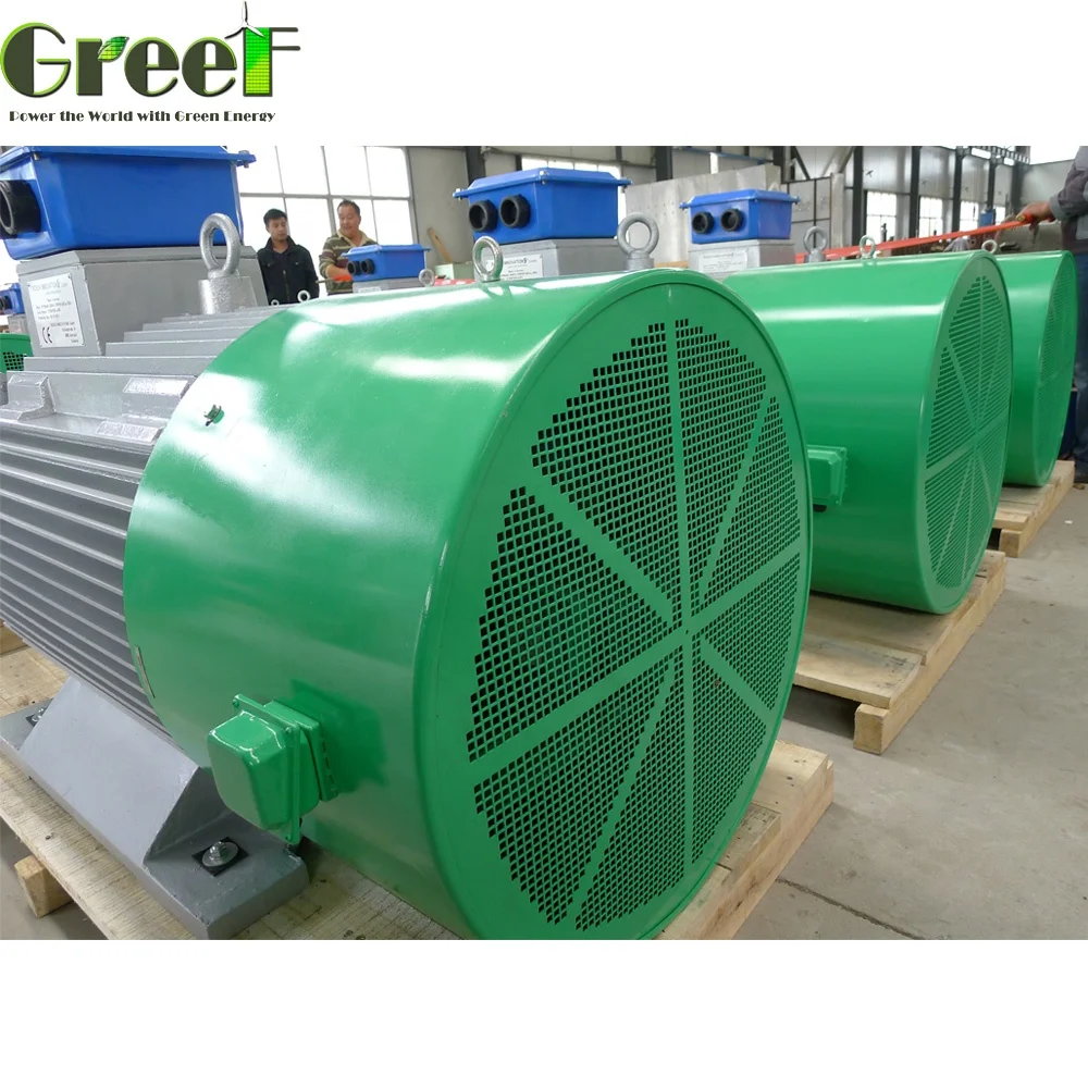 20kW 400RPM 3 Phase Low RPM AC Free Energy Permanent Magnet Generator/alternator,low Speed Wind Turbine