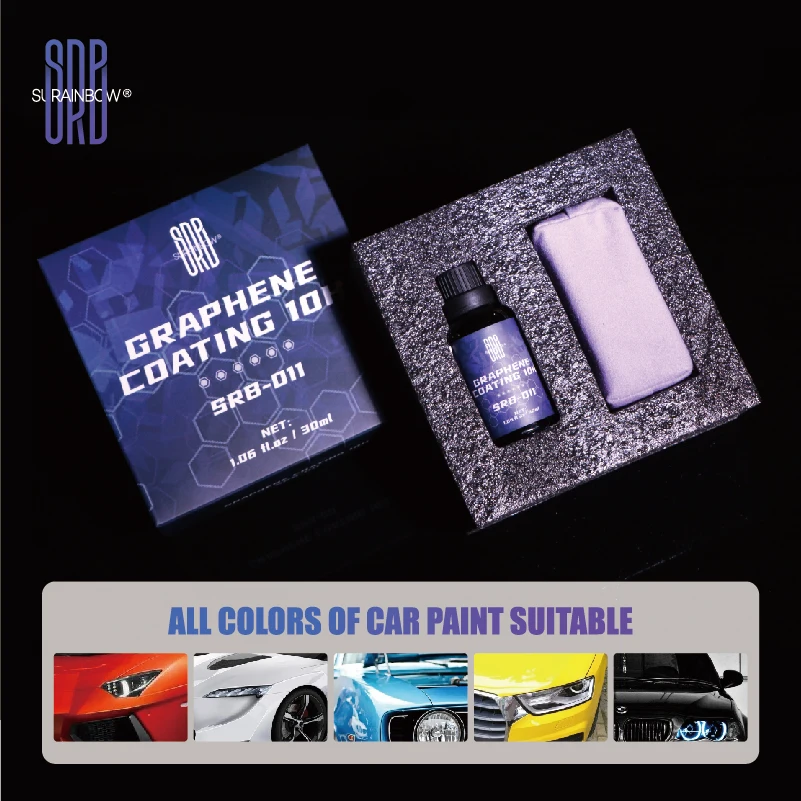 10H Advanced Graphene Ceramic Coating- Graphene Oxide Ceramic Coating for Cars,RVs | Adds Extreme Gloss,Depth,Shine & Protection