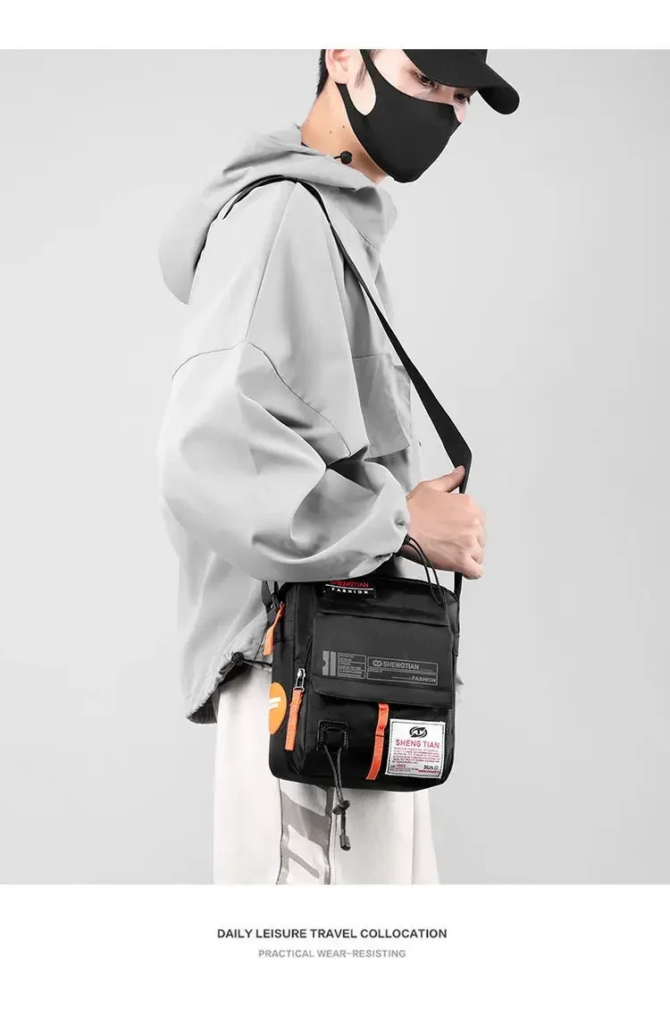 New Fashion Oxford Bags Men's Shoulder Bag Man Waterproof Messenger Crossbody bags for Men 2025 Business bag Мужская сумка Bolsa
