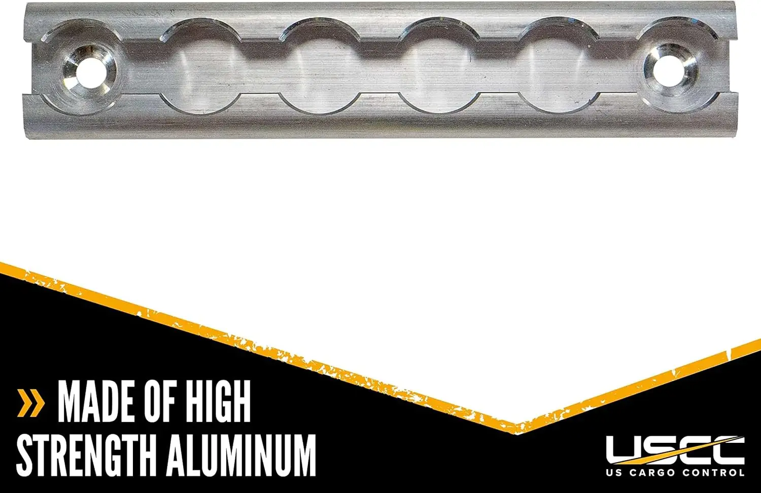 Aluminum L Track, 6 Inch Length, Great for Securing Motorcycles, Dirt Bikes, ATVs, Garden Tractors, and More, Use On Pickup Truc