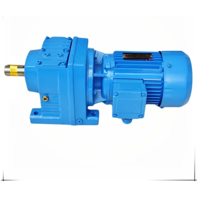 Helical gear hardened gear reducer