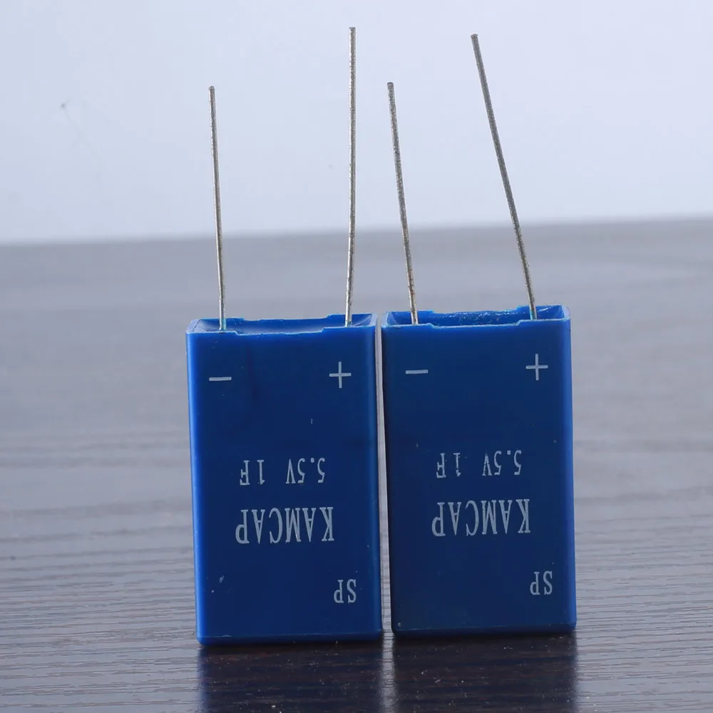 

4PCS 5.5V 1F KAMCAP Coin-H Electric Double Layer Farad Super Capacitor