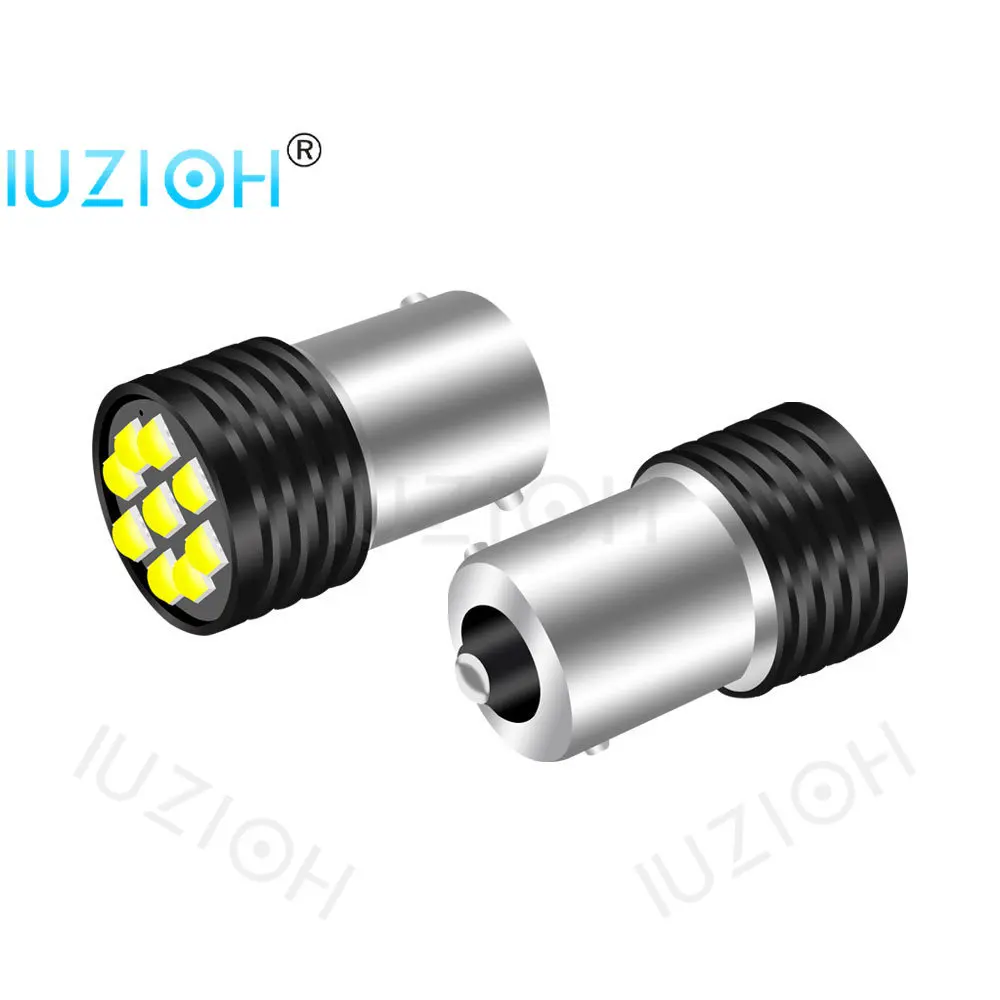 

IUZIOH 2PCS R10W P21W Led P21/5W 1156 Bulb Brake Reverse 1157 3030 S25 BAY15D R5W BA15S Turn Signal Tail Lamp Car Parking Light