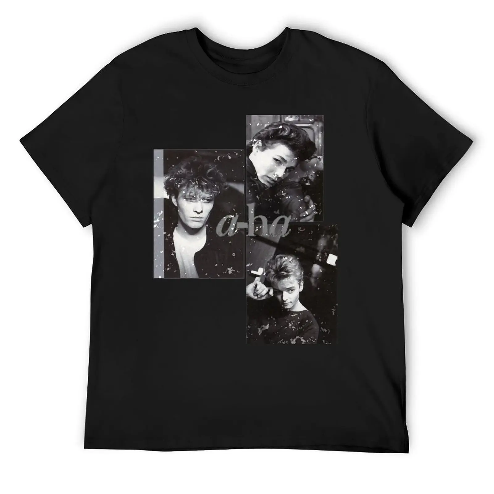 

Aha Distressed Graphic Picture Classi T-Shirt vintage clothes plus size tops anime Men's t-shirts