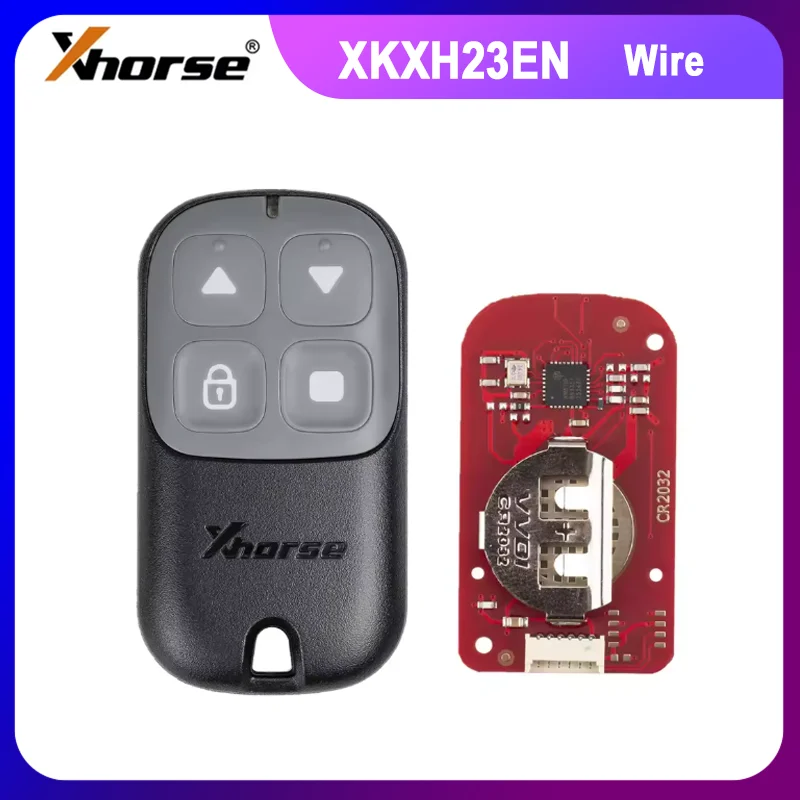 

1/2/5PCS Xhorse Original new version XKXH03EN / XKXH23EN 2nd Generation Garage Remote Key 4 Buttons For vvdi max pro vvdi mini