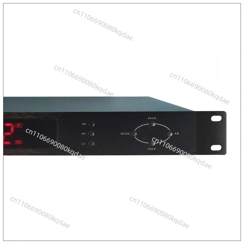 Stereo FM Signal Tuner Unit, Rack‑Mount Engineering Equipment Module with Bluetooth & USB Interface