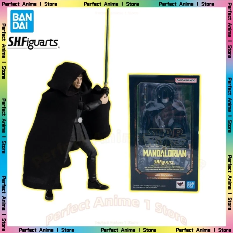 

В наличии Bandai SHF Star Wars Мандалорец Люк Скайуокер Плащ Фигурка Подарочная Коллекция Моделей
