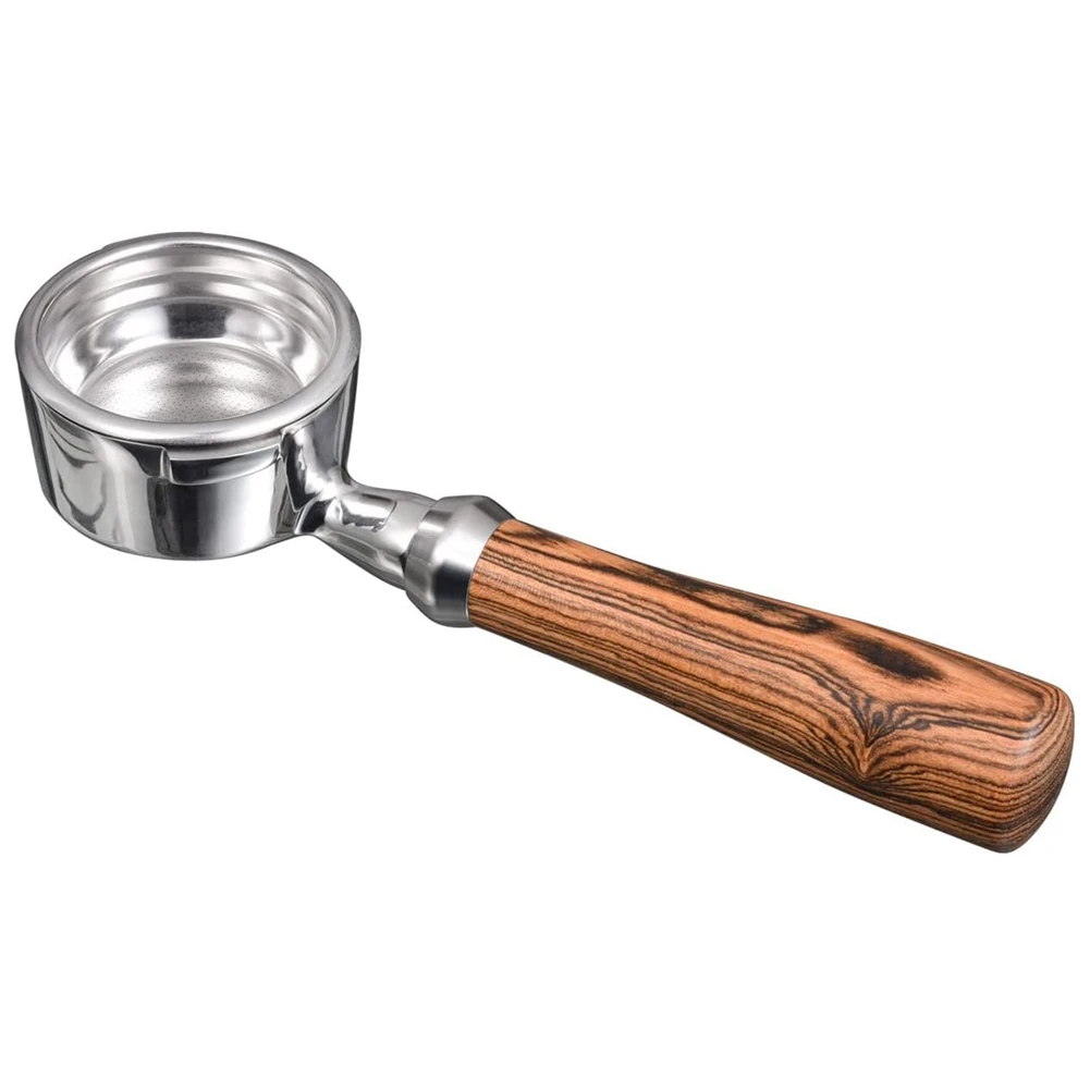 Bottomless Portafilter for Gaggia 58mm, Bottomless Portafilter with 2 Cup Filter Basket