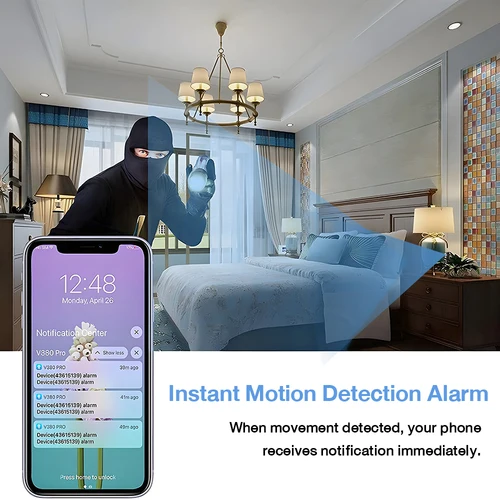 Imagen 2 del producto HD 1080P WiFi IP Mini cámara en tiempo Real seguridad del hogar detección de movimiento Micro videocámara módulo DIY control remoto grabadora de vídeo