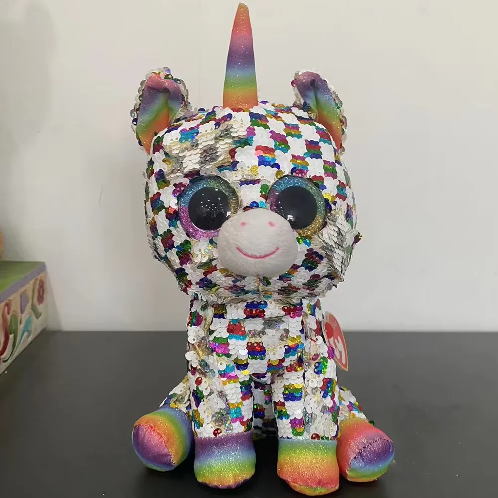 27 سنتيمتر تاي قبعة بوس ألعاب من نسيج مخملي كوزمو الترتر يونيكورن دمية الحيوان أنيمي جمع