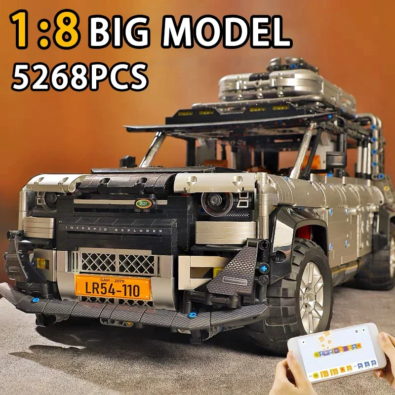 Technical Remote Control Off-Road Racing Car Building Blocks City SUV Vehicle Model Bricks Toys For Boy Birthday Gifts MOC