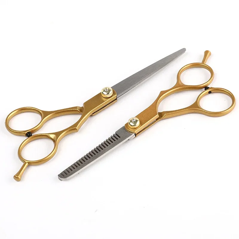 Hairdressing Scissors 6 Inch Hair Scissors Professional Hairdressing Scissors Cutting Thinning Scissor Barber Shear Accessories