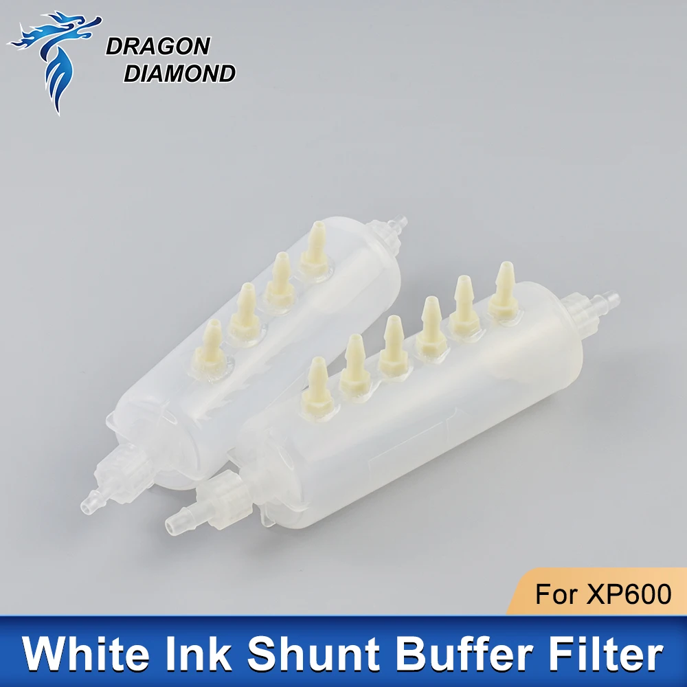 white Ink Shunt Buffer filter for Epson XP600 4720 I3200 printhead Ink Circulation Splitter Diverter for DTF DTG printer - Image 6