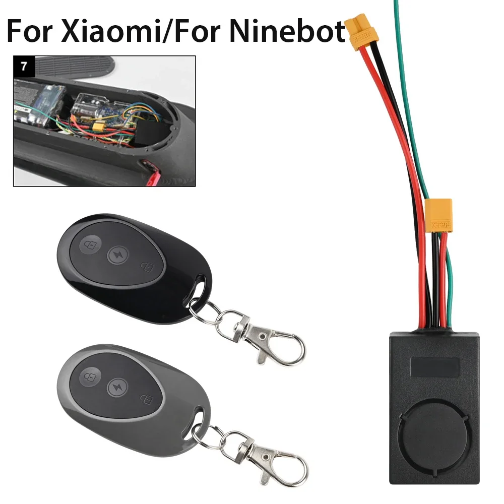 115dB Anti-Theft Alarm System Smart Electric Scooter Security Anti Lost Remote Control for Xiaomi M365/1S/Pro ForNinebot Max G30