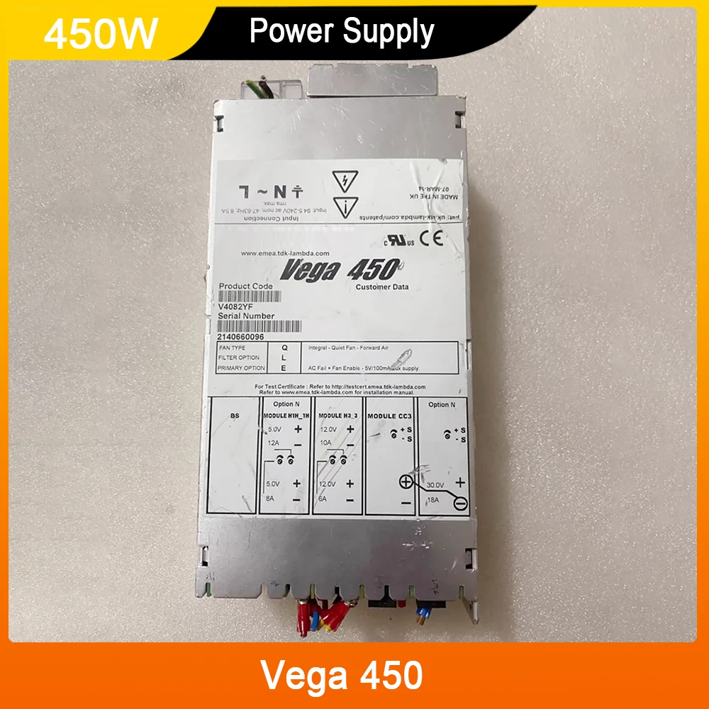 For TDK-LAMBDA Vega 450 450W Power Supply Module