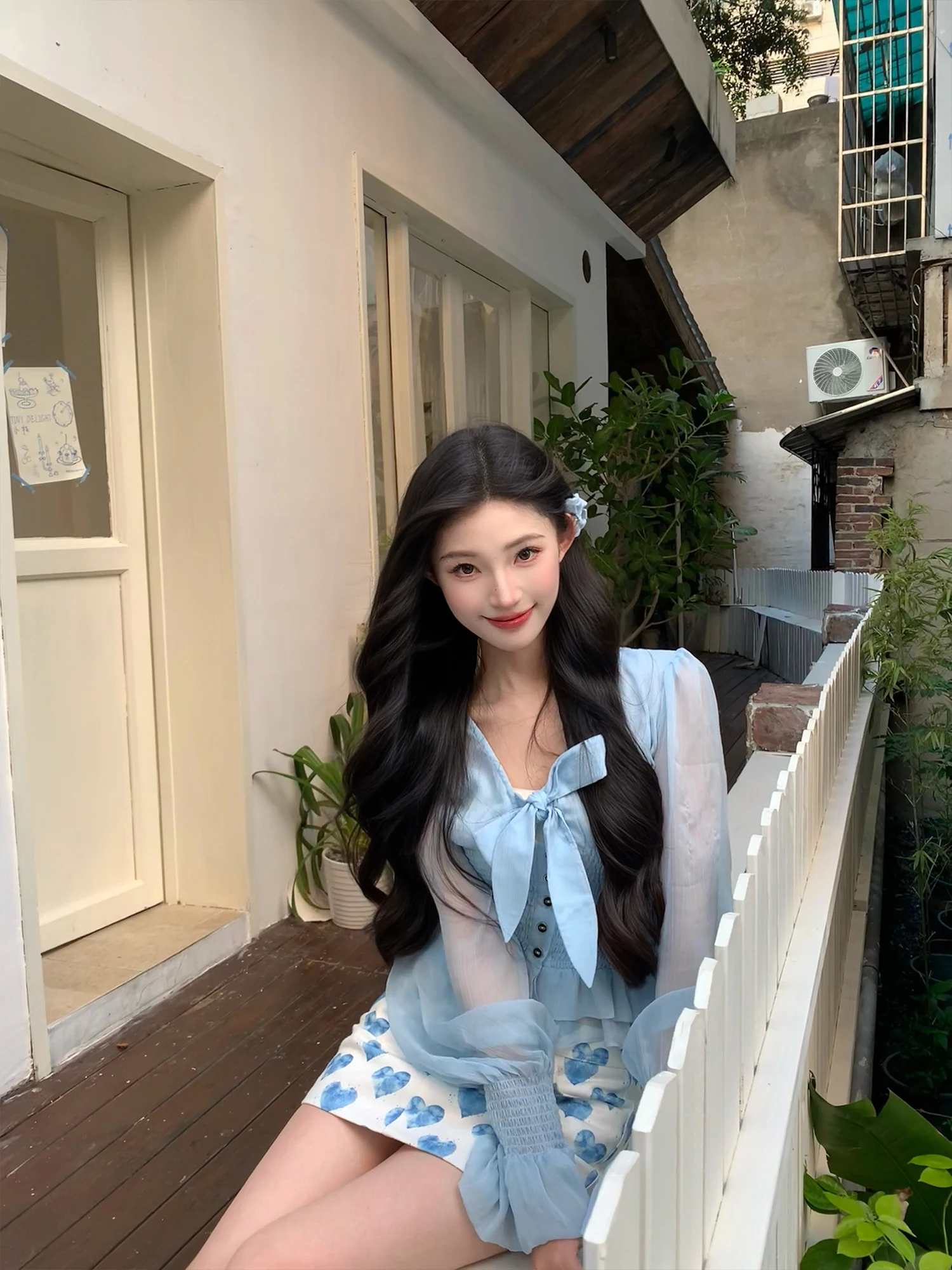 

Original Design Autumn 2025 New Vintage Long Sve Women's Chiffon irt Loose Fit oulder Pad irt by One Aa