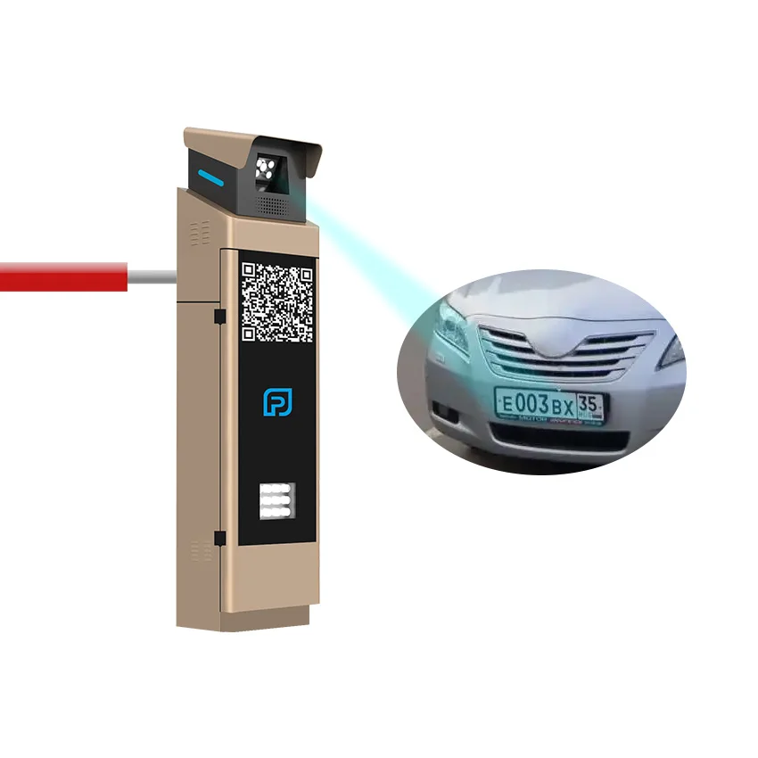 

Unattended Parking Lot Smart Car Parking System Self-service Auto-payment Machine With Anpr Parking System