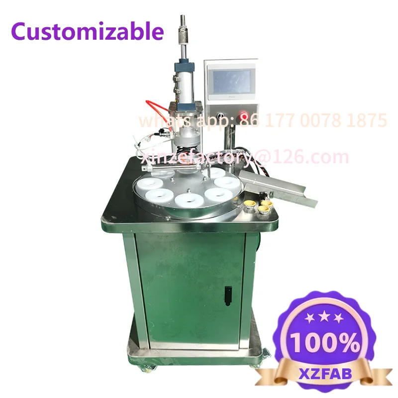 Customizable Custom Processing Automatic Canteen School Restaurant Egg Tart Forming Machine