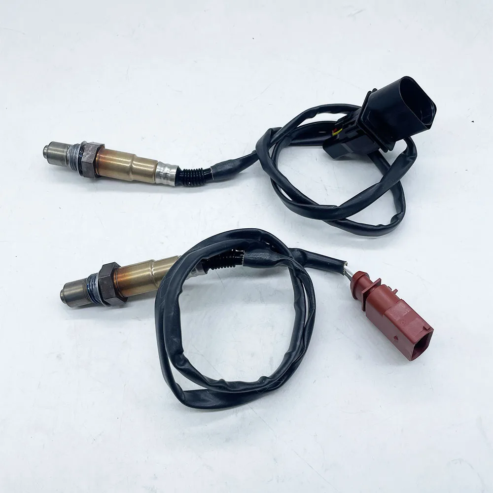 2Pcs Upper & Downstream O2 Oxygen Sensor SG1170 17014 For Audi TT VW Golf GTI Jetta 1.8L 0258007351 0258007057 2345112 2344808