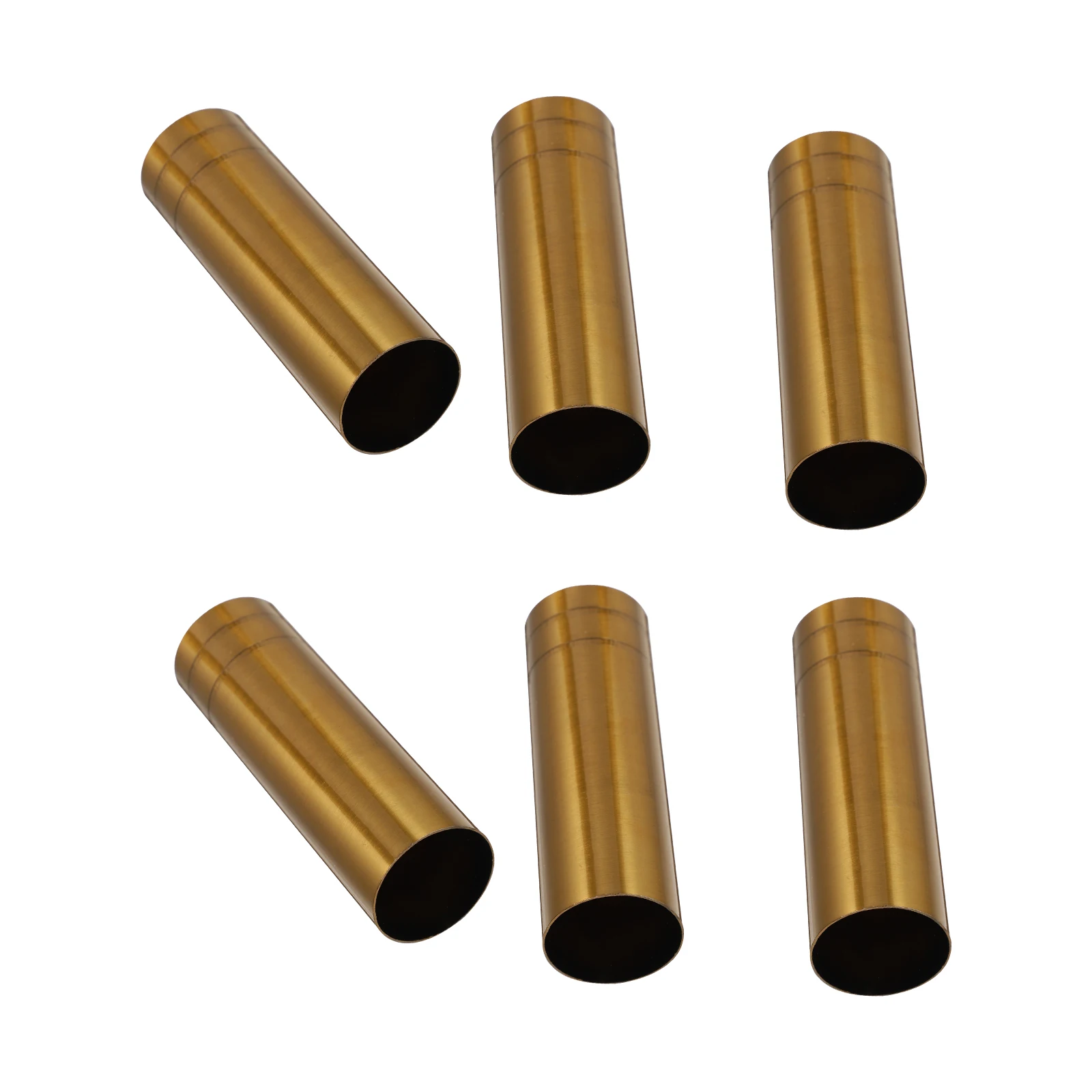 

6pcs Chandelier Cutting Sleeves Covers Brass Light Sleeves Bulb Easy Install Lamp Holder Iron Base LED Parts