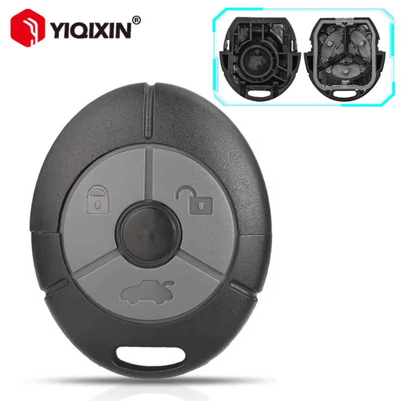 

3-кнопочный чехол для дистанционного ключа для Rover Streetwise MG TF ZR ZS 25 45 2003 2004 2005, замена автомобильного брелока без логотипа