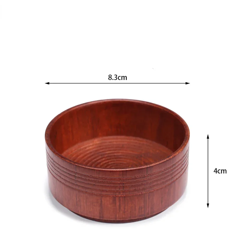 Men's Oak Soap Cup, Portable Portable Bowl, Used To Maintain The Face and Beard, Does Not Irritate The Skin