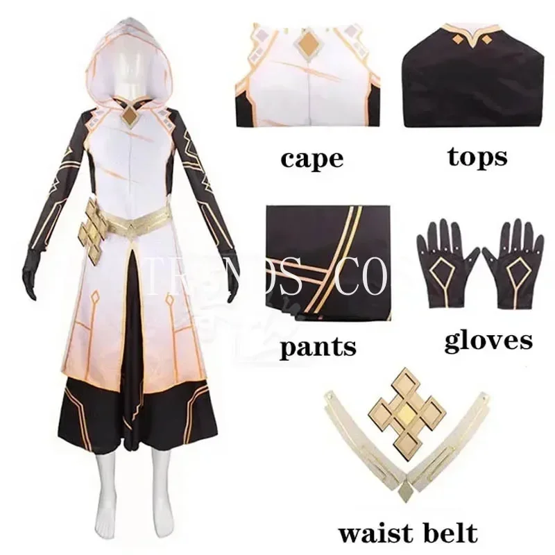 Zhong Li Rex Lapis Morax Cosplay Outfits Zhongli Cosplay Costumes Full Set Cos Morax Game Suit for Halloween Zhong Li