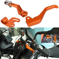 For 790 Adventure S/R 2018 2019 2020 2021 2022 2023 890 ADVENTURE S R 2020-2023 Easy pull two fingers shorty stunt clutch levers