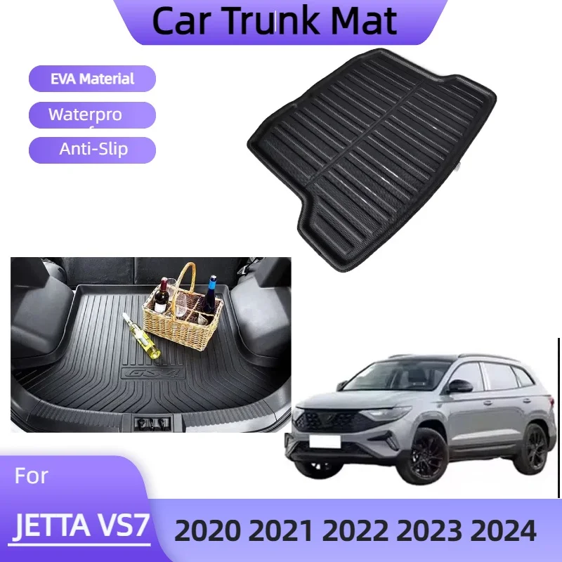 

Car Trunk Mat For JETTA VS7 2020 2021 2022 2023 2024 Car Trunk Mat Storage Pads Waterproof ProtectIve Trunk Accessories
