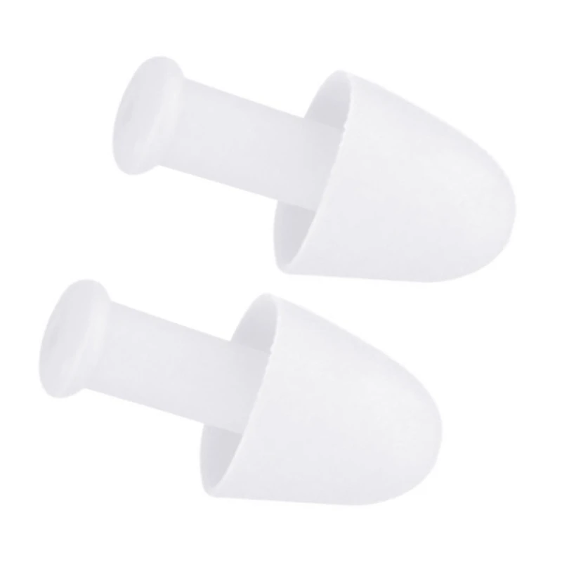 زوج واحد من سدادات الأذن المصنوعة من السيليكون الناعم للحد من الضوضاء، سدادات الأذن تدوم طويلاً