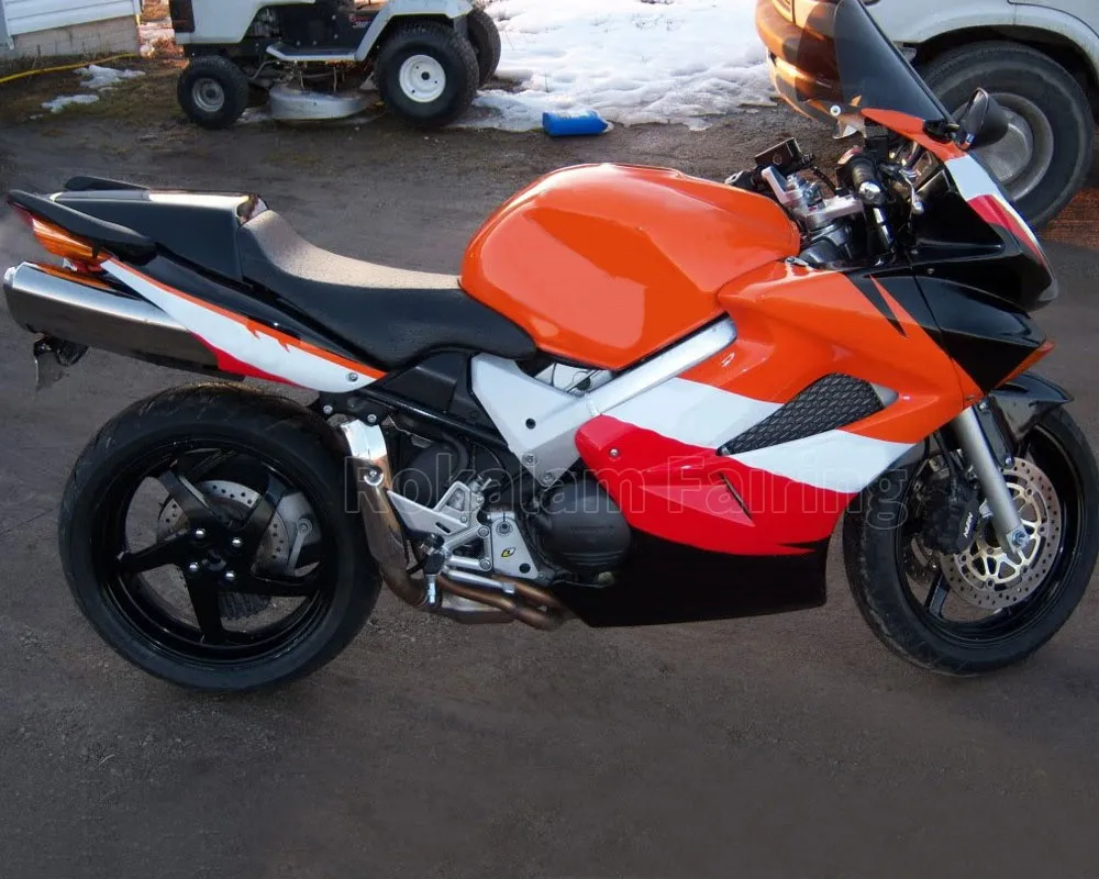 Motorbike Body Kit For Honda VFR800 02 03 04 05 06 07 08 09 10 11 12 VFR 800 Motorcycle Fairing Kits (Injection Molding)