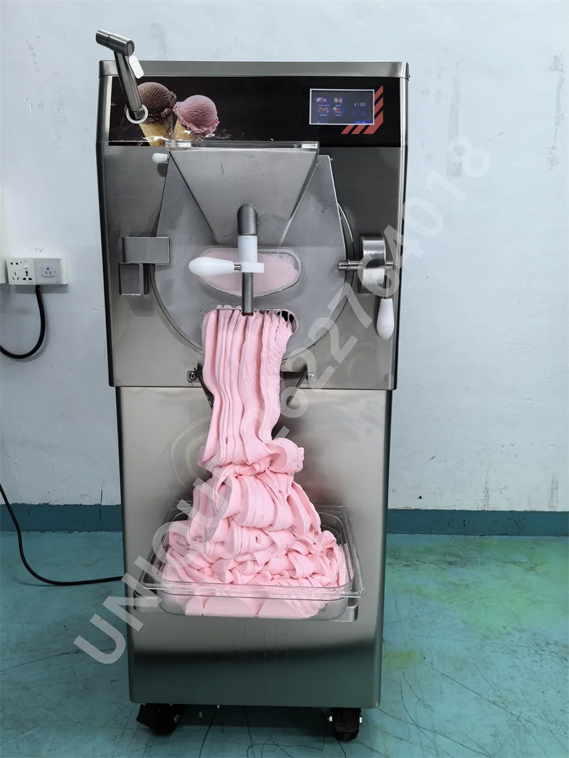 Adjustable Speed 48L/H Multifunctional Ice Cream Equipment Commercial Gelato Hard Serve Ice Cream Making Machine