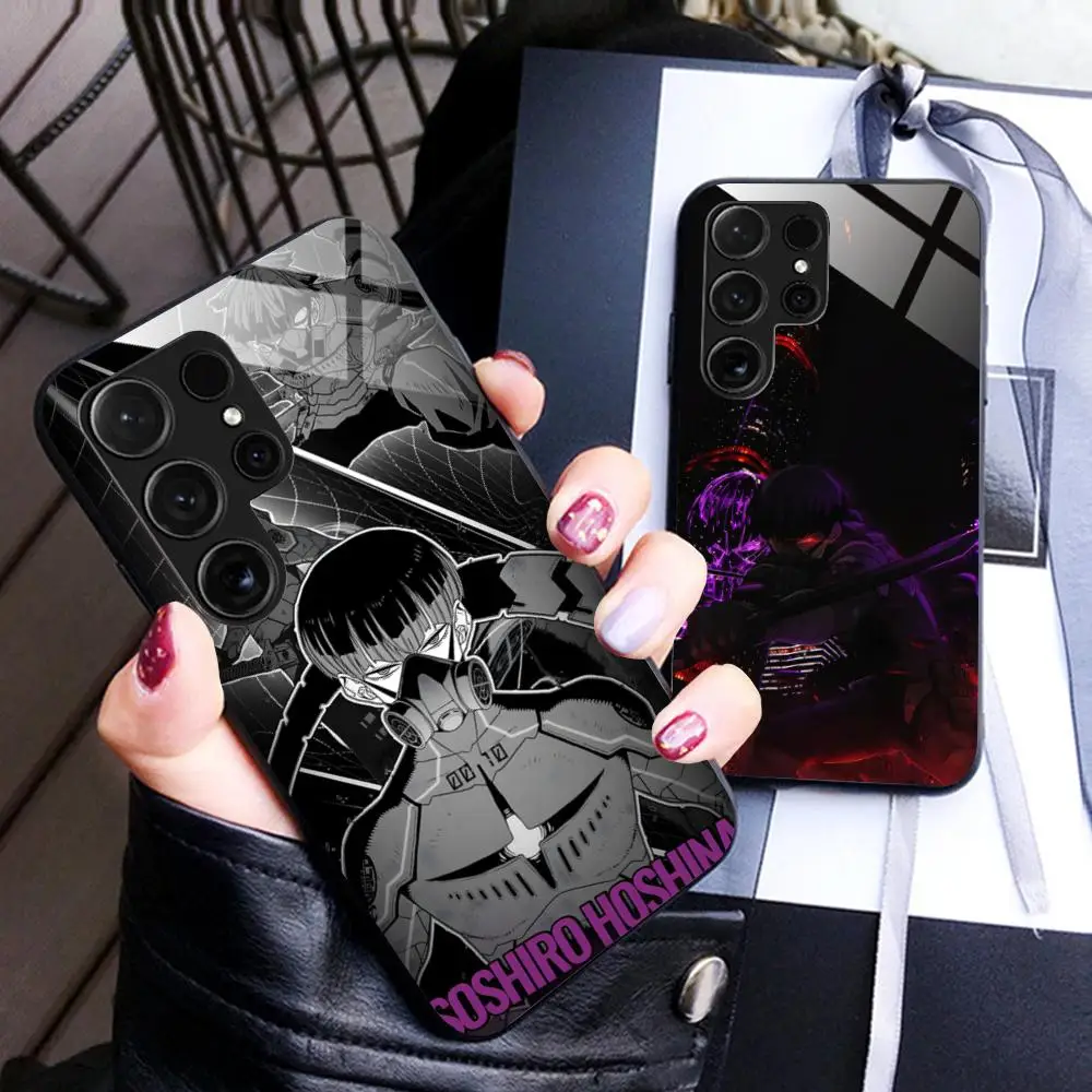 

Kaiju No.8 Hoshina Soshiro Phone Case for Samsung Galaxy S26 S25 S24 S23 S22 S21 S20 Note20 Plus FE Ultra Glass Protective Cover