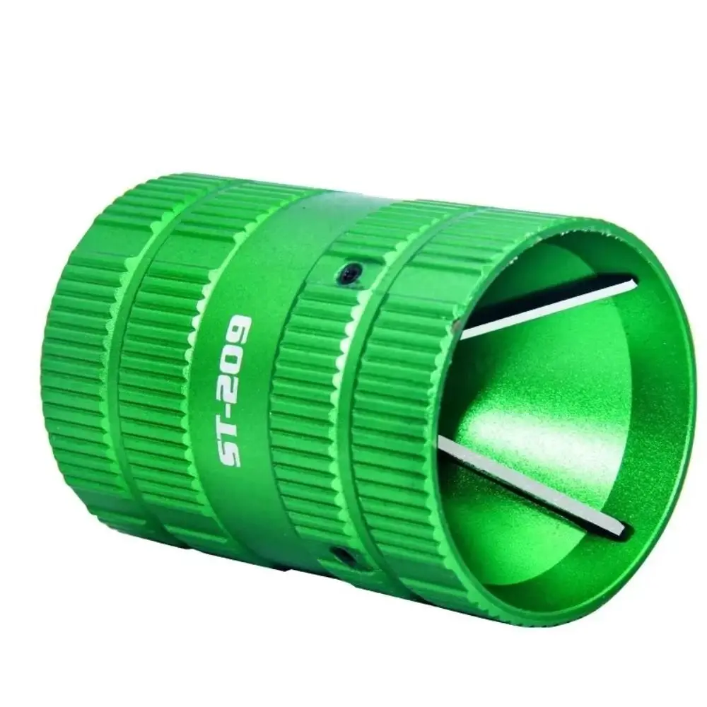 

Hand Type Deburring Pipe Reamer Tool Secure Aluminum Alloy Deburring Tool Non-slip Grip Strength Pipe Cleaner Plumbers