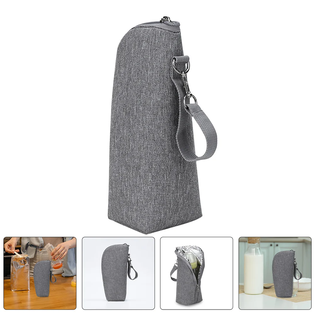 

3Pcs Insulated Baby Bottle Bag Portable Thermal Milk Carrier for Daycare Travel Feeding Bottle Sleeve Organizer