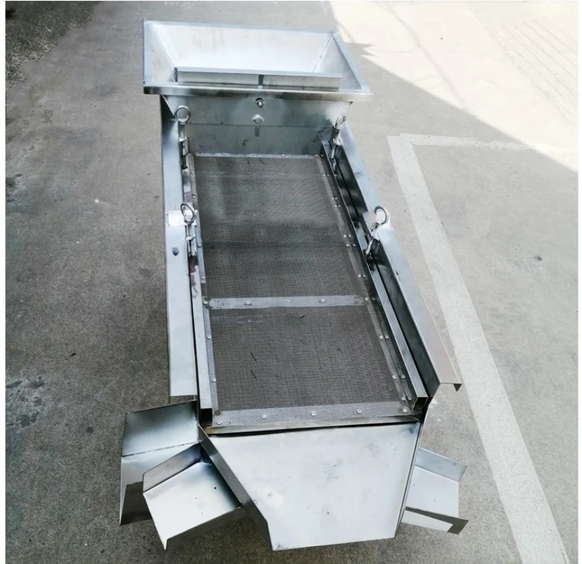 40 * 120cm three-layer electric screening machine, grading screen, linear vibration grading screen, sieve machine