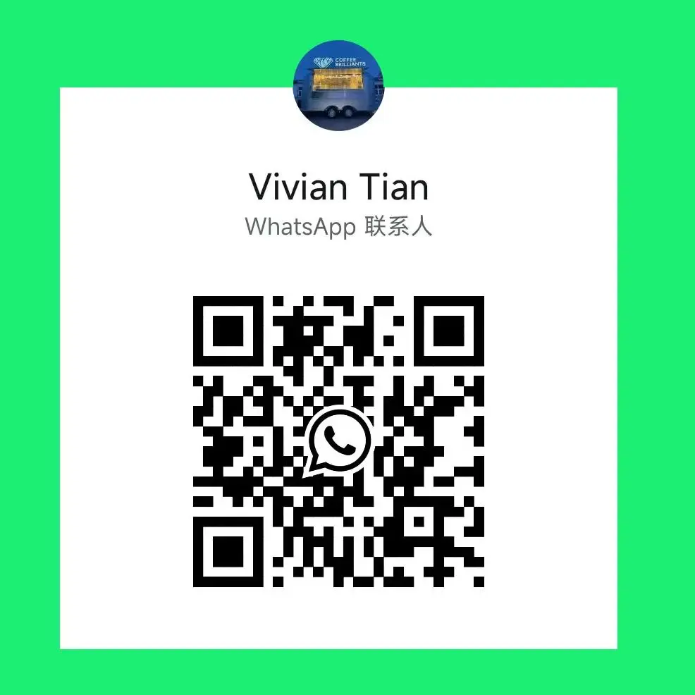 グレーの長方形ケータリングトレーラー、効率的な運営のための高性能モバイルフードトラック