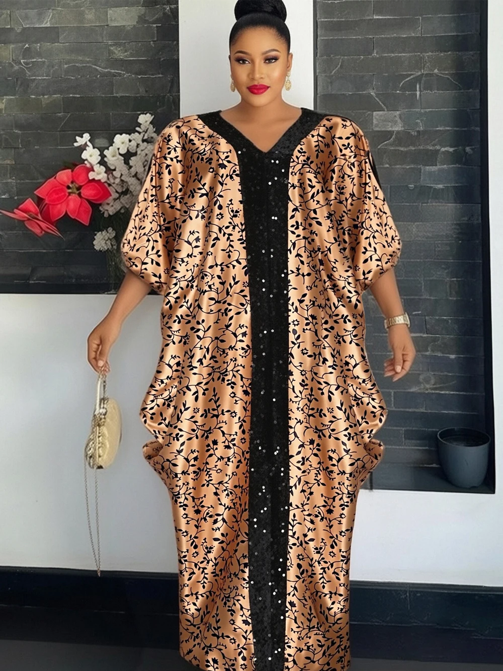 

Традиционные платья для женщин, африканские платья больших размеров, макси-платья с принтом Ankara Dashiki, свободные платья Boubou для свадеб, вечеринок и торжественных мероприятий.