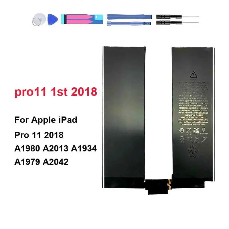 

Аккумулятор для Apple iPad Pro 11 2018 A1979 A1983 A2013 A1934 pro11 1-го поколения, 7869 мАч, усиленный