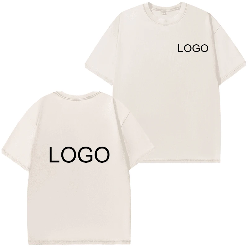 Customized Retro T-shirts Men Fashion Old Design Pure Cotton Short Sleeve T shirt Women Harajuku Cool Streetwear Tee Top Camista image 3