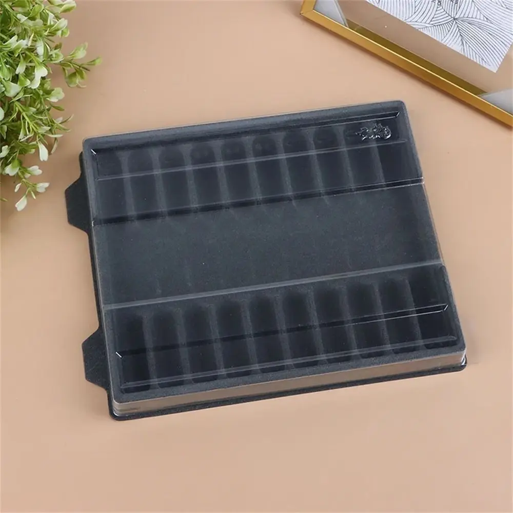 Transparent Fountain Pen Box Pen Collector Hold 10 Pens Pen Organizer Box Stationery Storage Case Pens Display Case