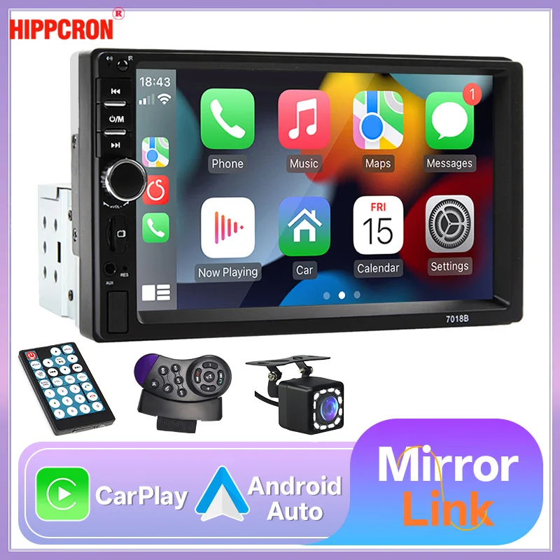 Hippcron 7" 1 Din C… - image