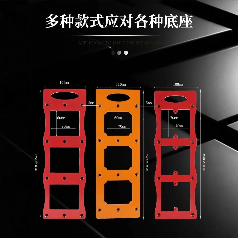 New Product Upgrade 86 Type Socket Positioning Mold All Metal Material - Concealed Socket One-click Opening Firmly Locked