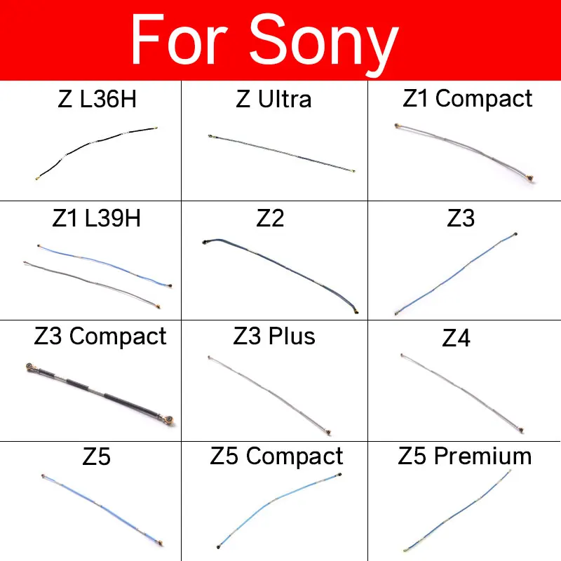 Wifi Antenna Signal Flex Cable For Sony Xperia Z L36H Ultra Z1 L39H Z2 Z3 Z4 Z5 Plus Compact Premium Wire Ribbon Antenna Mast