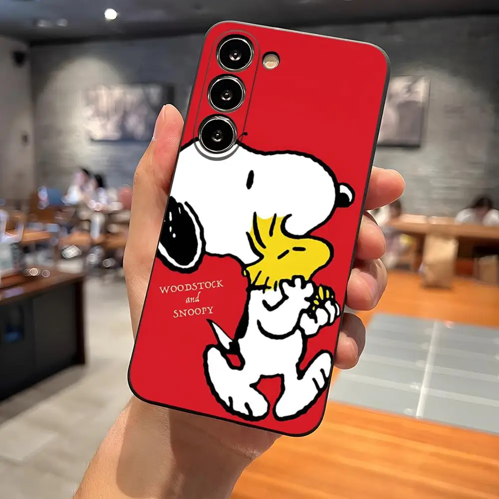 Cute S-Snoopys Phone Case For Samsung S26 S24 Ultra S25 S23 Fe S22 S21 Plus A57 A54 A37 A17 A53 A16 Back Cover view 4