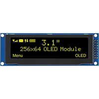 Display Module 3.12in Wide View Angle OLED Display Module High Contrast Ratio LCD Screen Module Board SSD1322 OLED Screen Driver